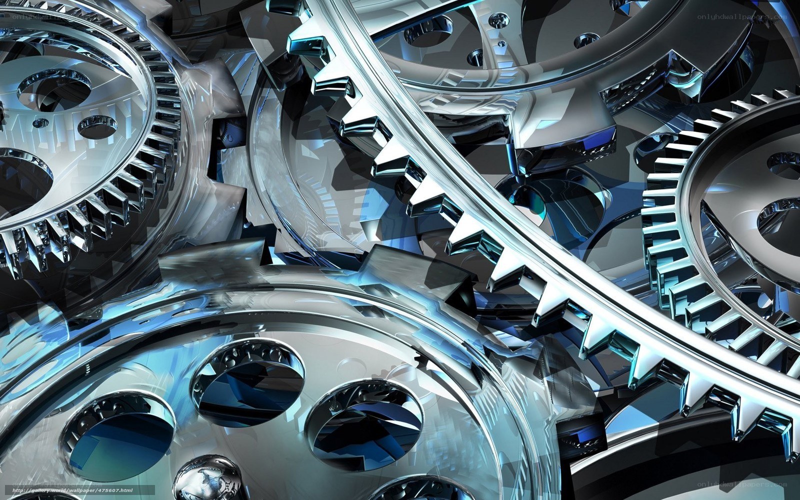 metallic gear mechanism