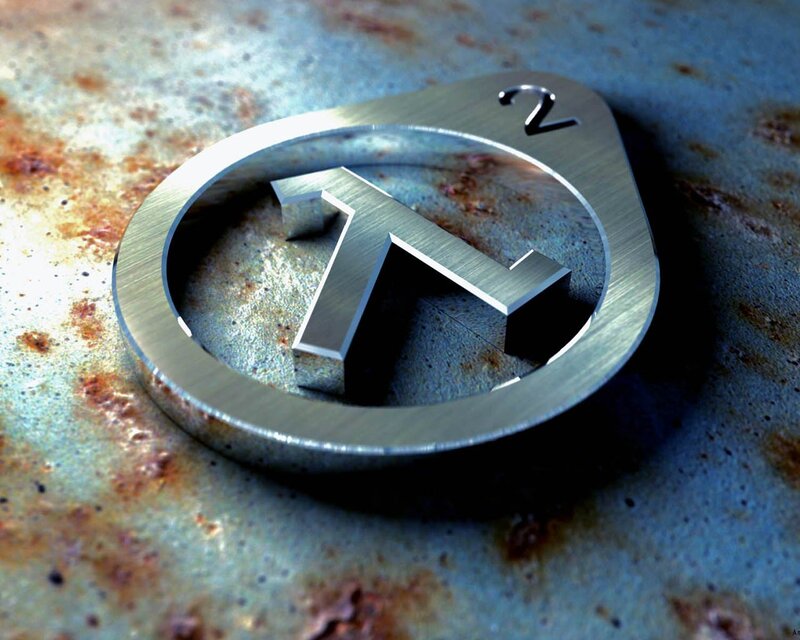 Metallic Lambda Symbol