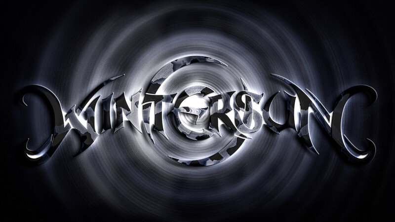 Metallic Logo Design — Black