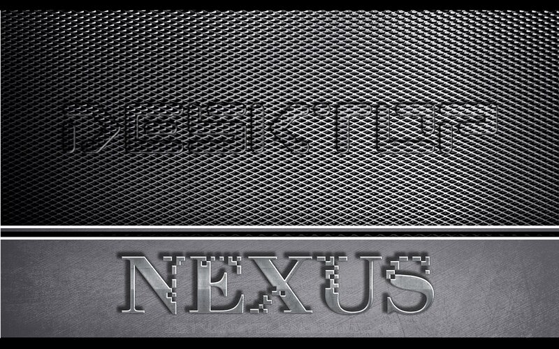 Metallic Mesh Background