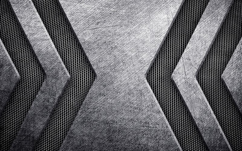 Metallic Mesh Pattern