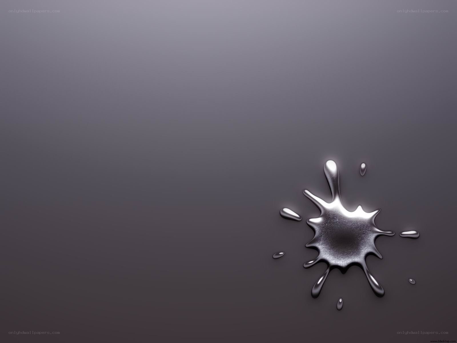 metallic paint splatter