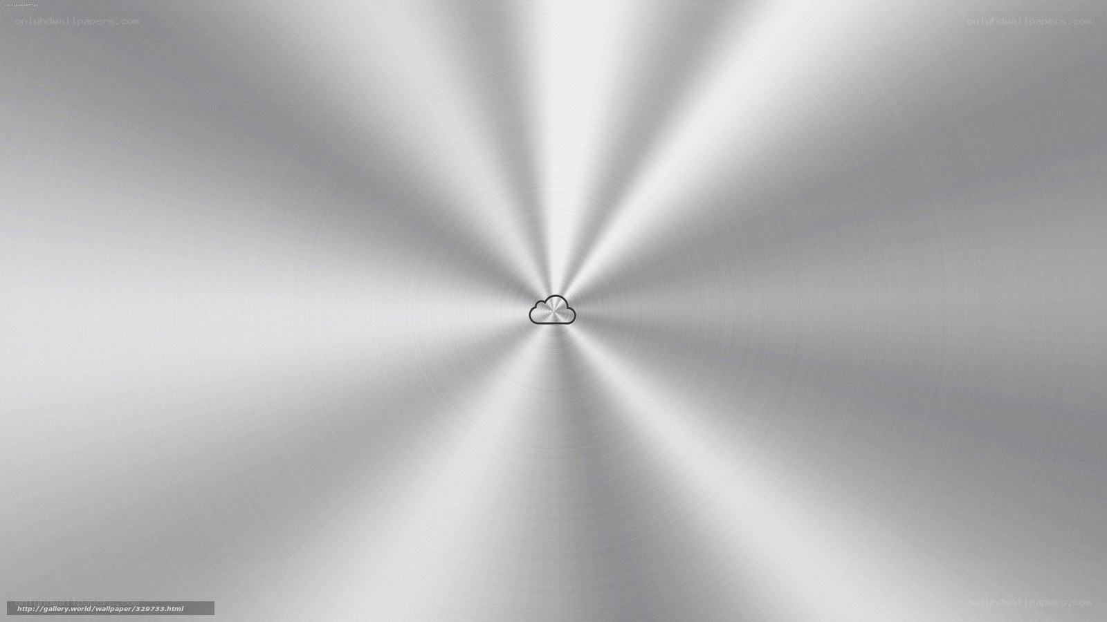 metallic radial cloud background