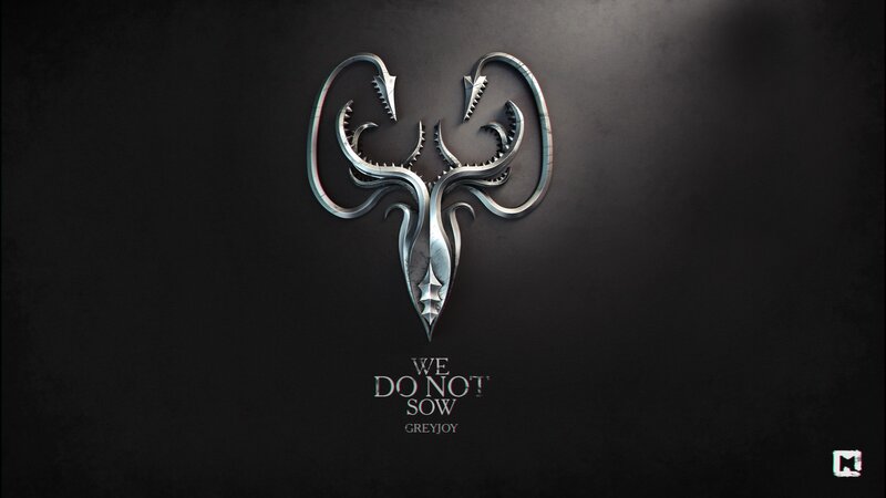 Metallic Sigil on Dark Background