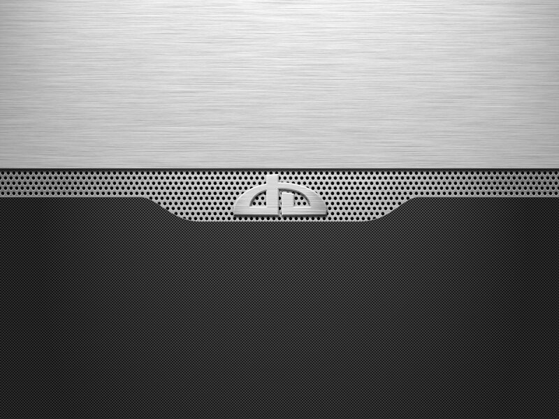 metallic speaker grille design