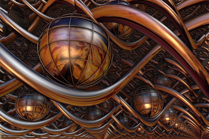Metallic Spheres in Lattice