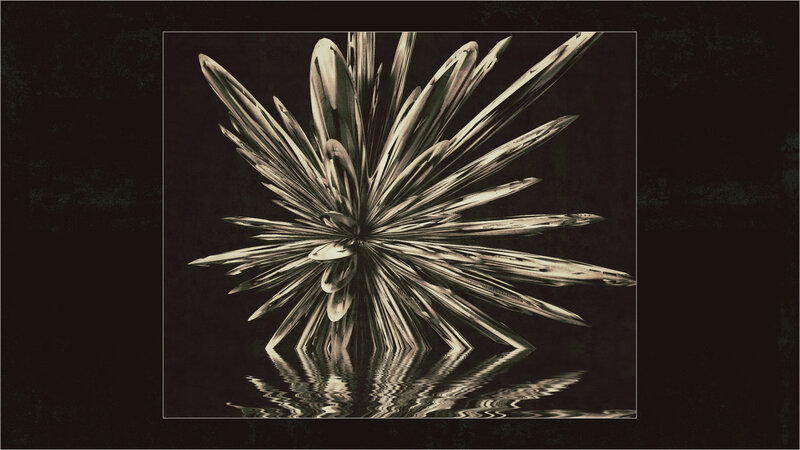 Metallic Spiky Structure — Black