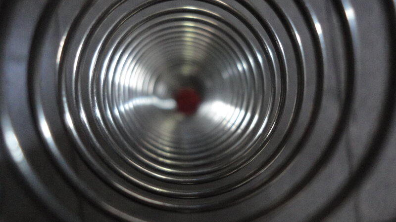 Metallic Spiral Tunnel