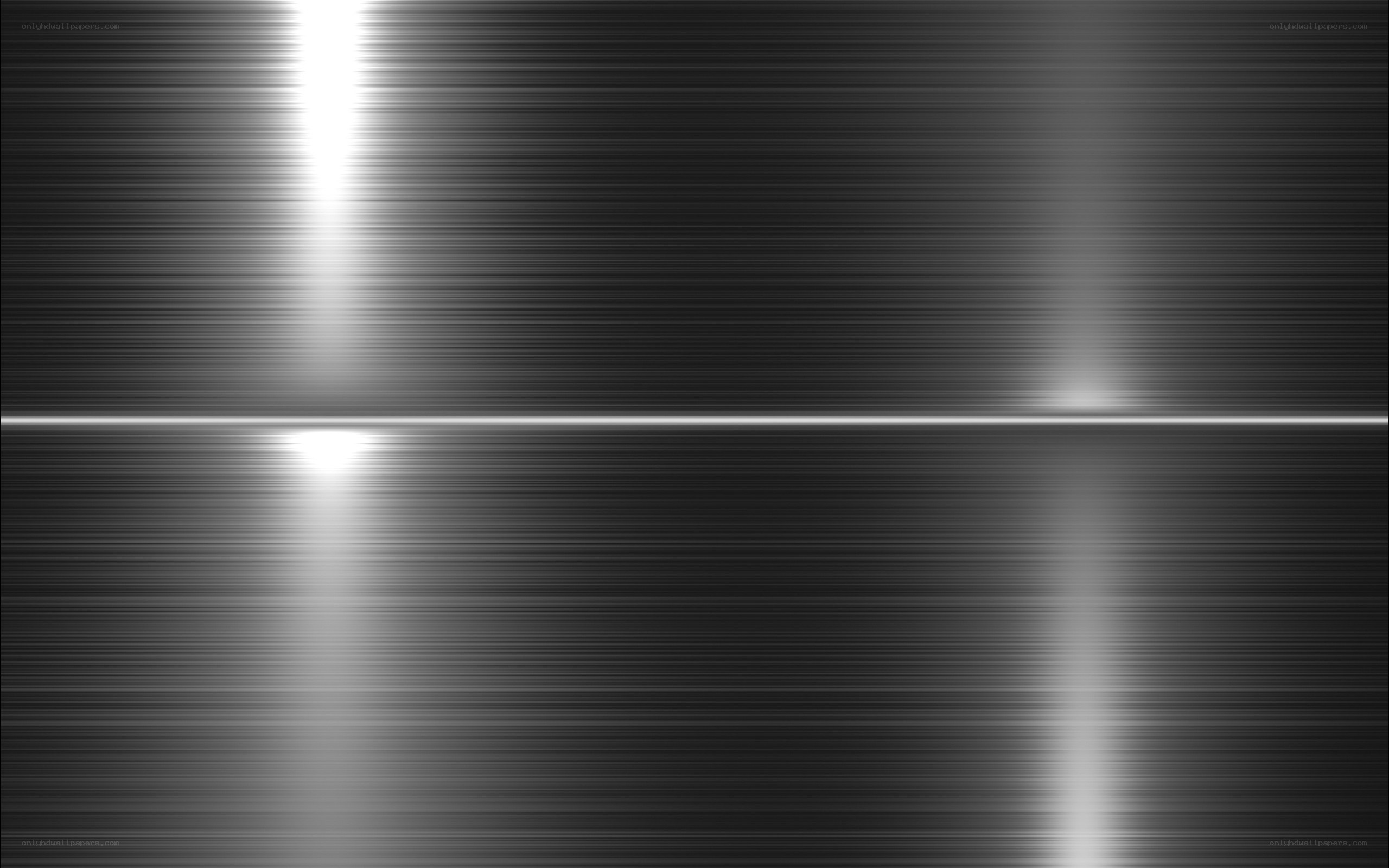metallic surface with light reflections