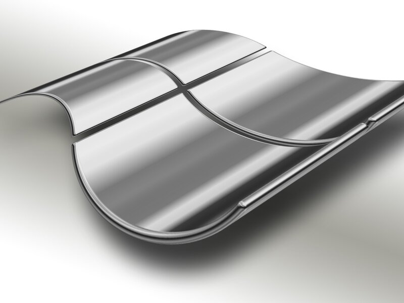 Metallic Windows logo design