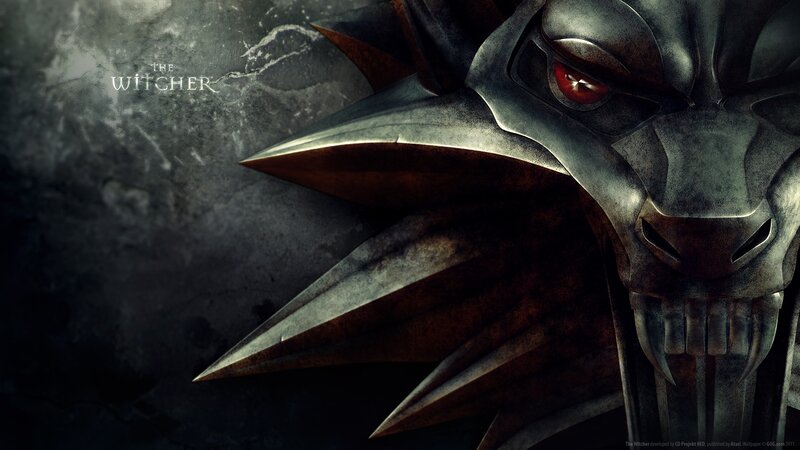 Metallic Wolf Head — Gray, Dark, Dramatic