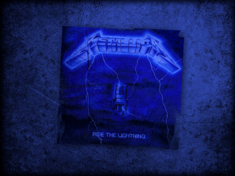 Metallica Album Cover — Blue