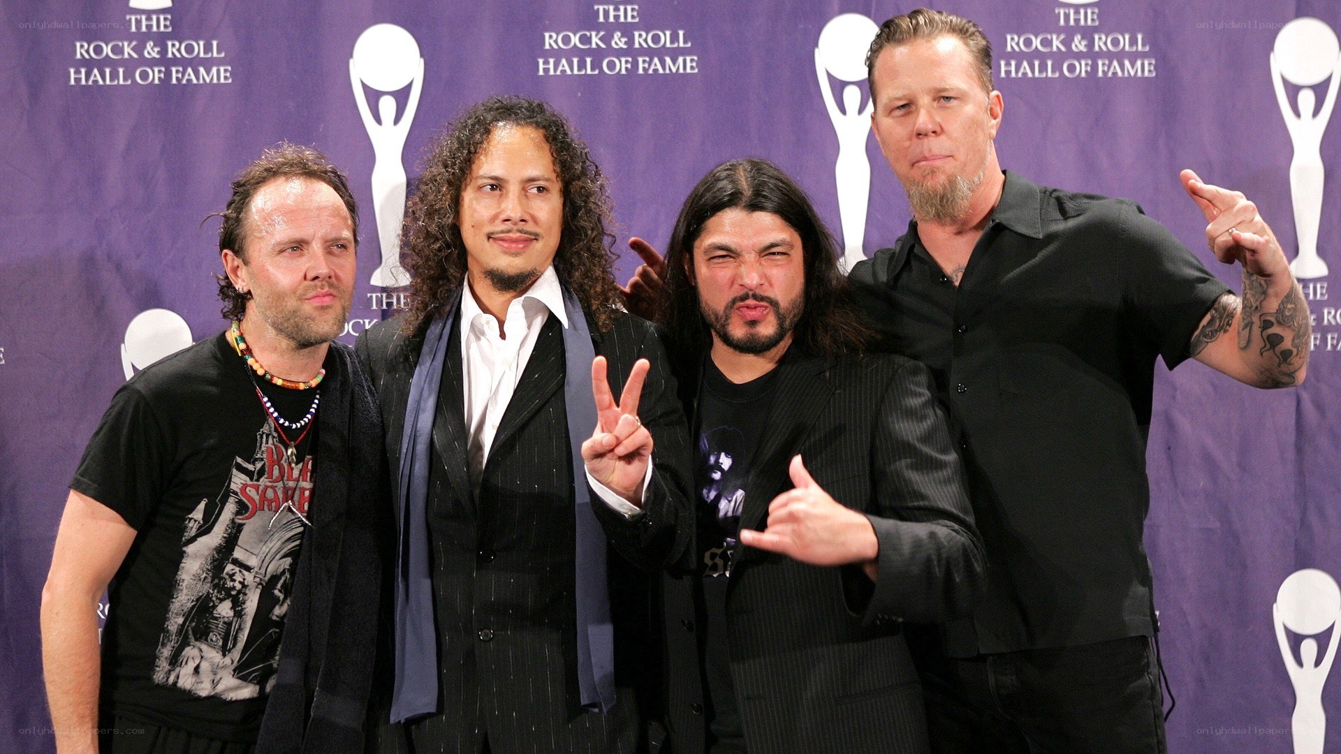 Metallica at Rock Hall