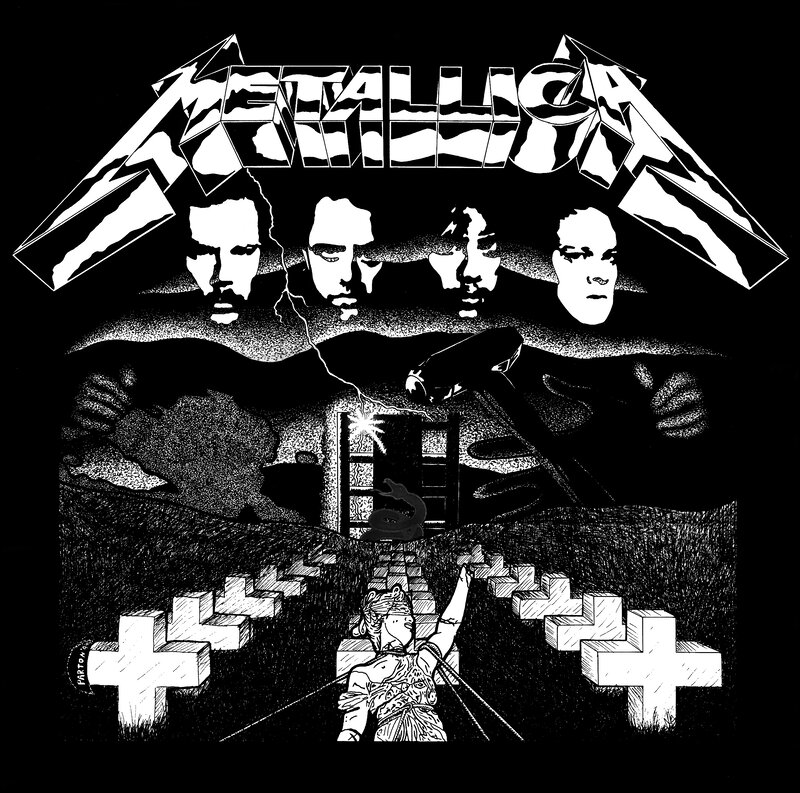 Metallica band album cover