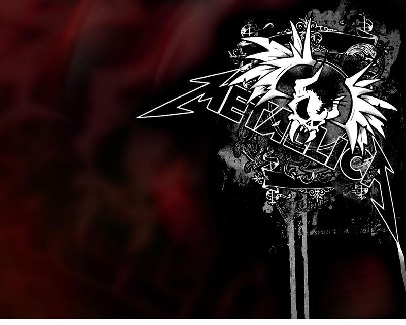 Metallica band logo art