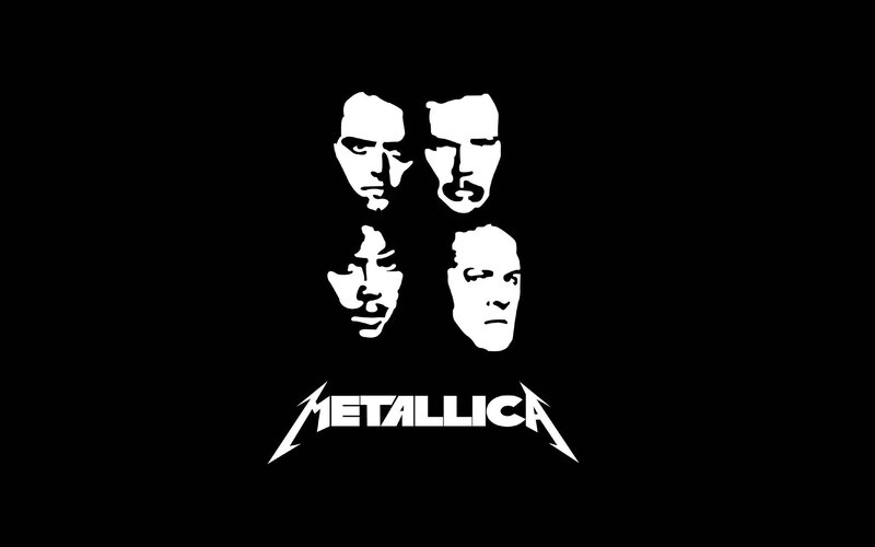 Metallica Band Logo — Black