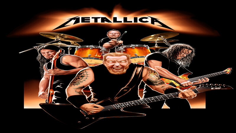 Metallica Band Members — Black