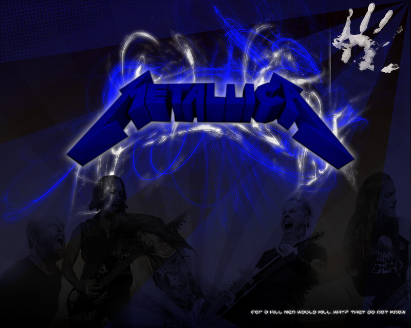 Metallica Band Members — Blue, Energetic