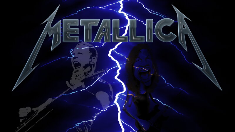 Metallica Band Members — Blue