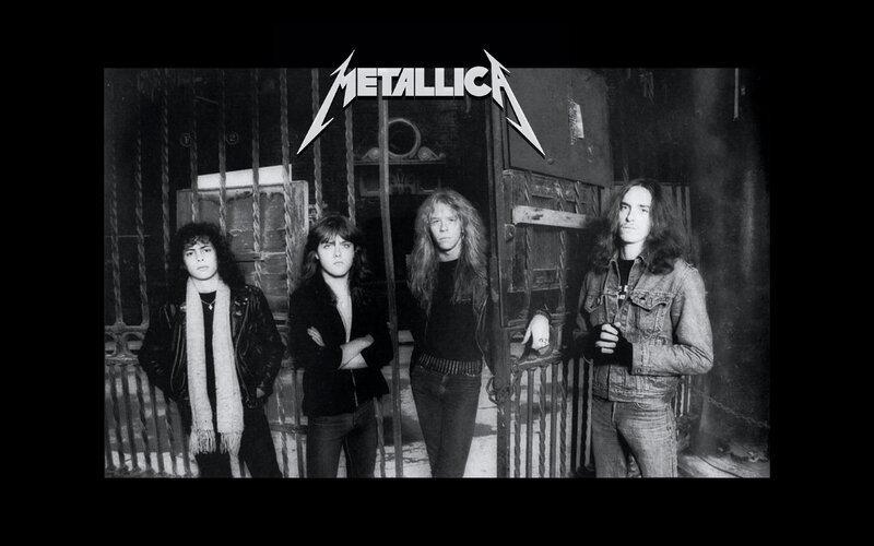 Metallica band photo