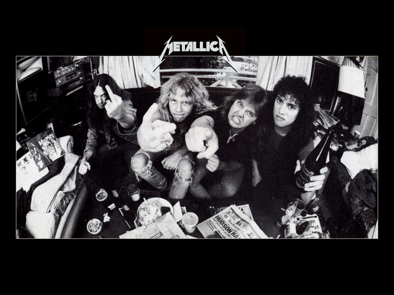 Metallica band photo