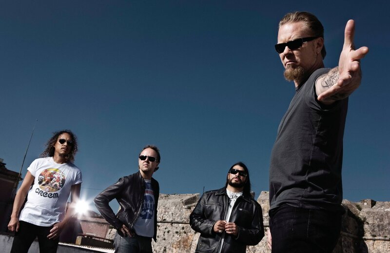 Metallica band photo