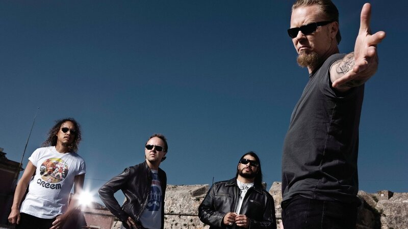 Metallica band photo