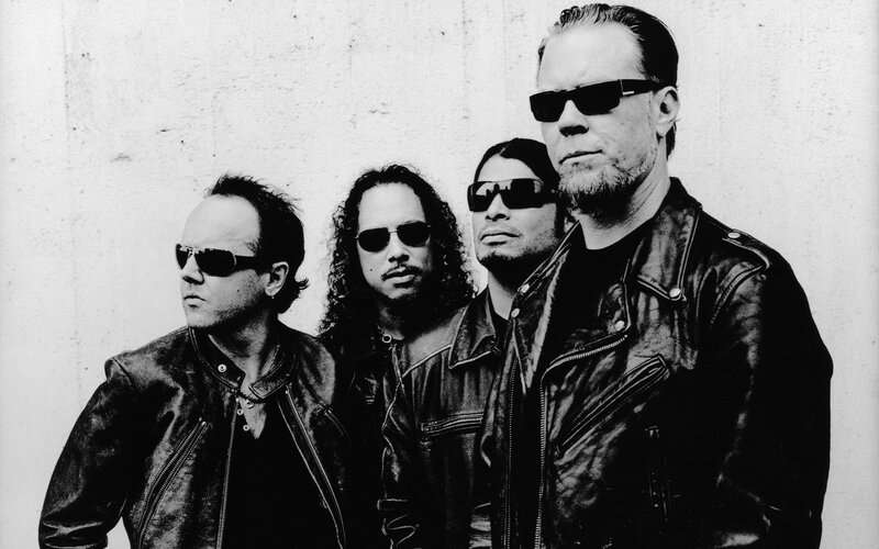 Metallica band photo