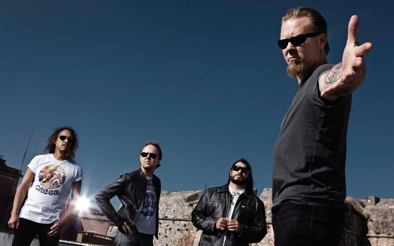 Metallica band photo