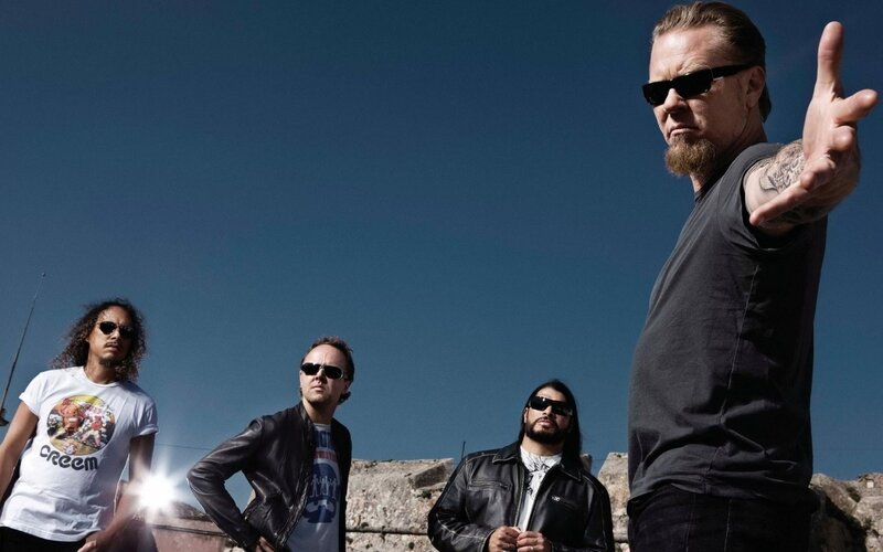 Metallica band photo