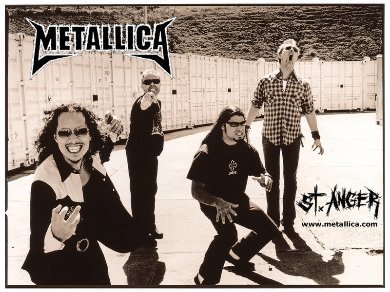 Metallica band photo
