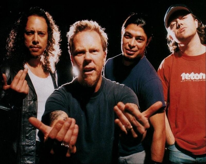 Metallica band photo