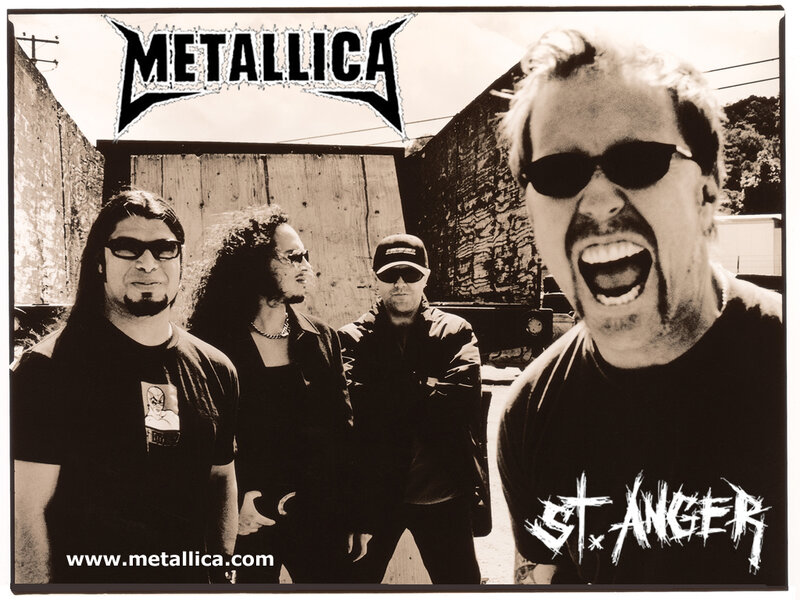 Metallica band photo