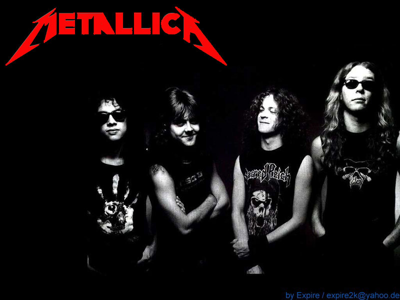 Metallica band photo