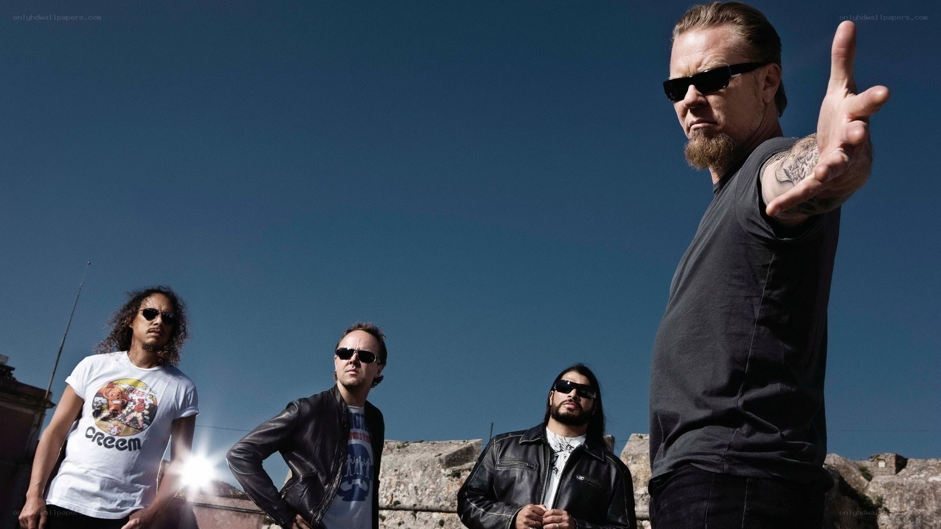 Metallica band photo