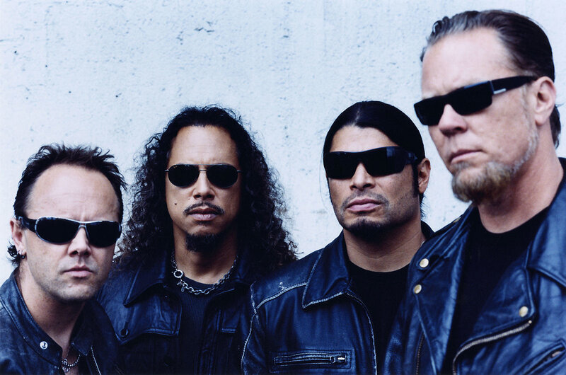 Metallica band portrait