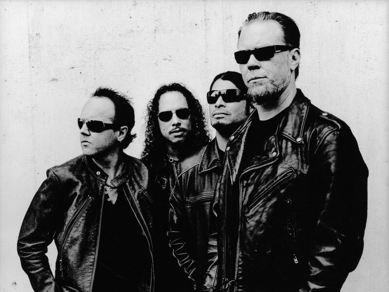 Metallica band portrait