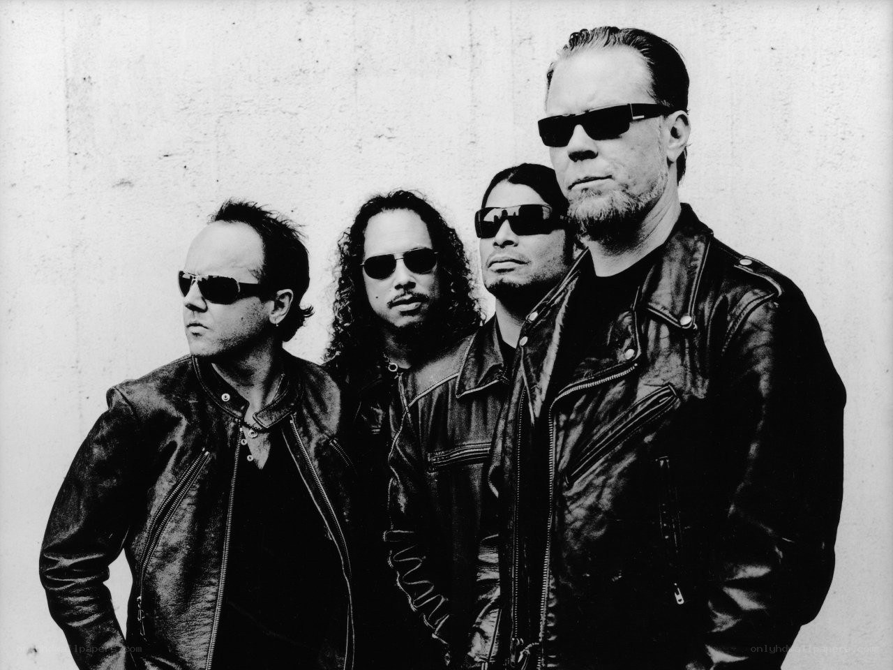 Metallica band portrait