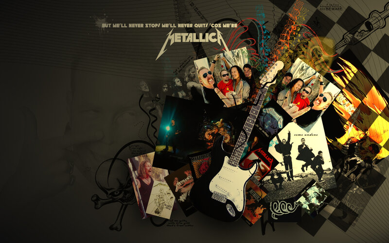 Metallica collage artwork