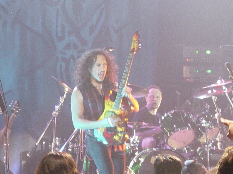 Metallica concert performance