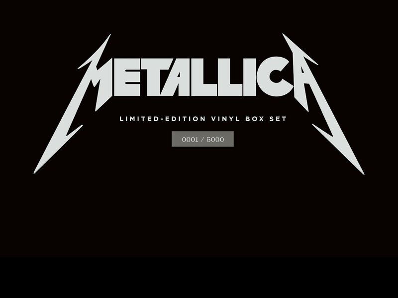 Metallica limited-edition vinyl box set
