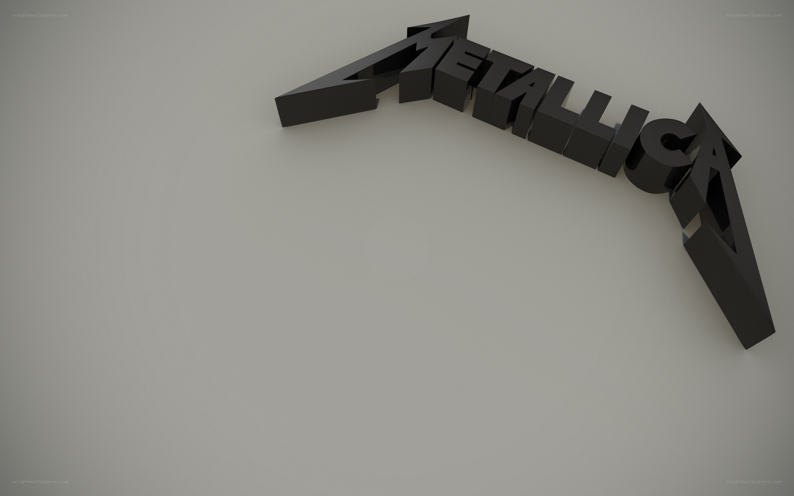 Metallica logo 3D model