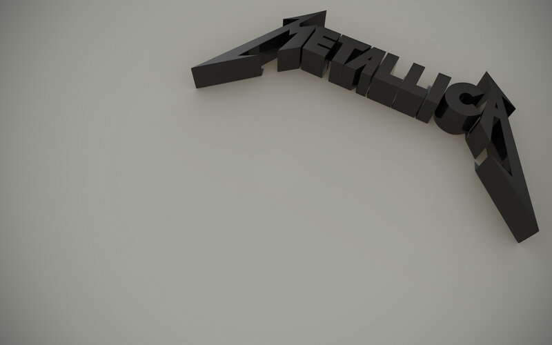 Metallica logo 3D model