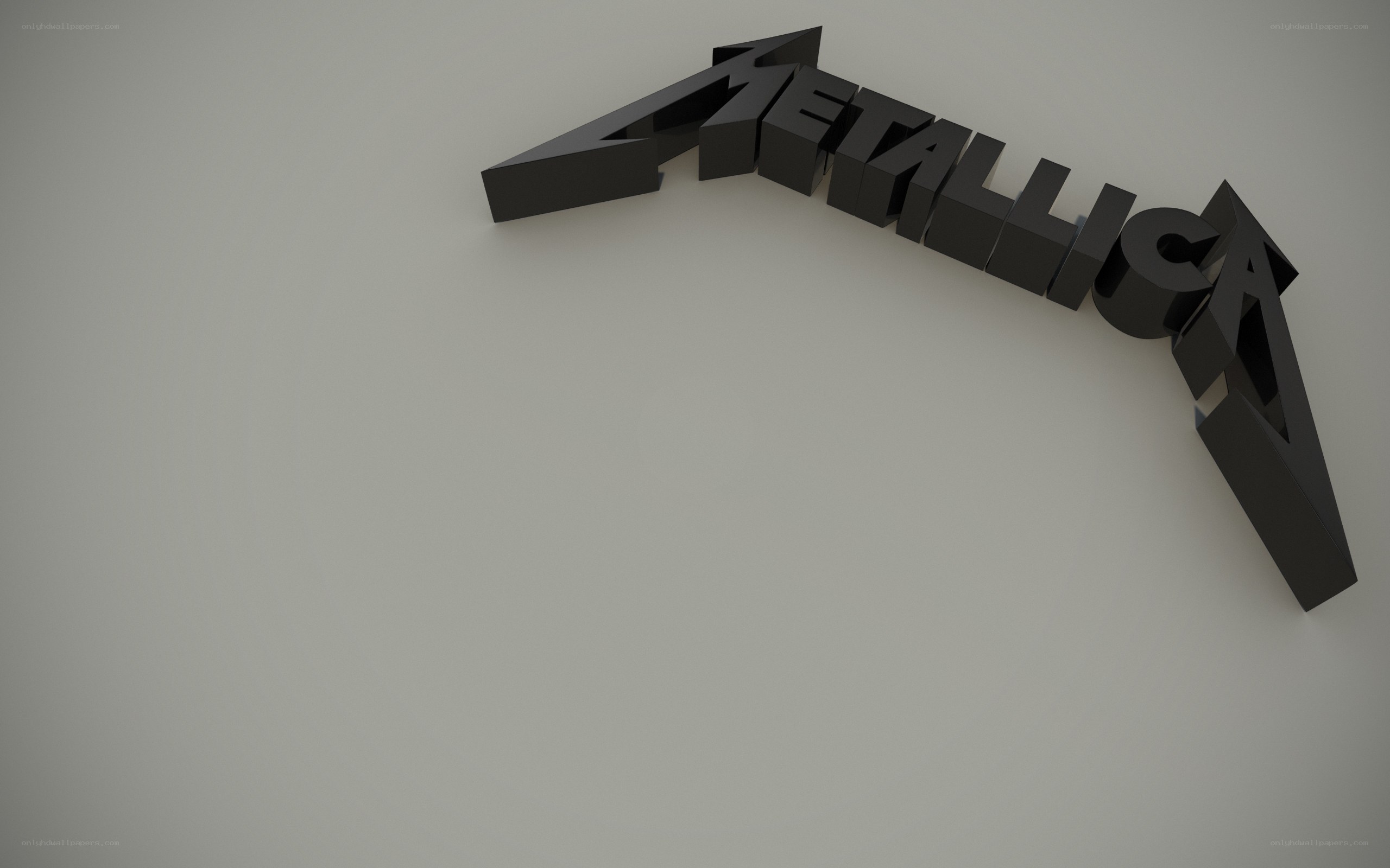 Metallica logo 3D model