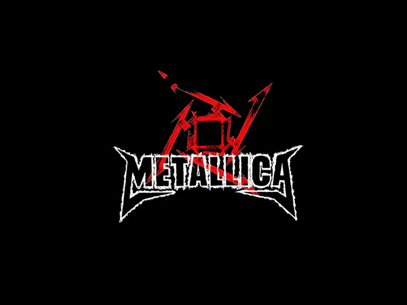 Metallica Logo — Black, Aggressive
