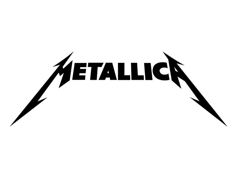 Metallica Logo — Black, Bold