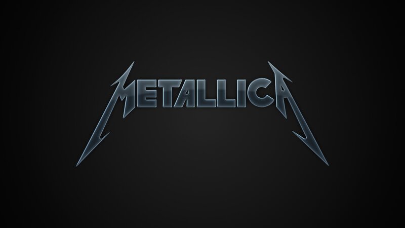 Metallica Logo — Black, Dark