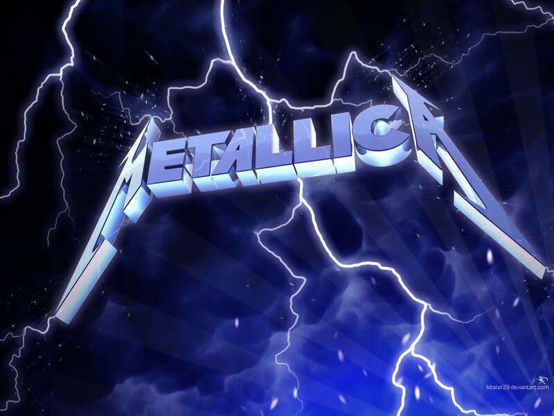 Metallica Logo — Blue
