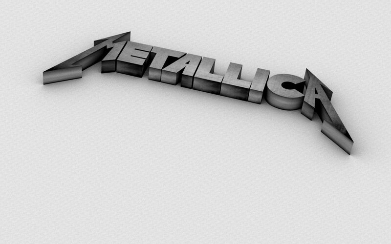 Metallica Logo — Gray, Neutral