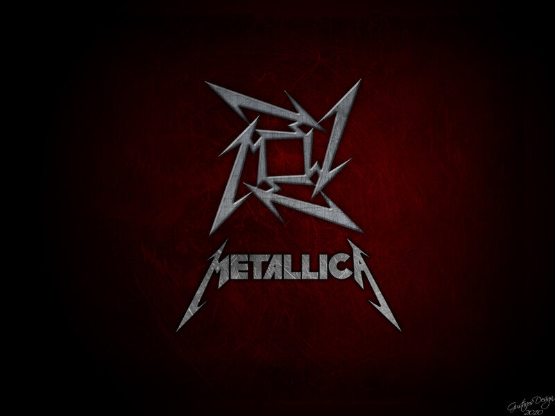 Metallica Logo — Red
